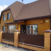 Заборы... На любой вкус, цвет и «кошелёк»! (Часть 1)4 Заборы... На любой вкус, цвет и «кошелёк»! (Часть 1) 4 - Объект СТЕП