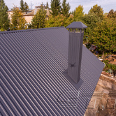 Rooftop Matte (Стальной бархат), цвет 70241 Rooftop Matte (Стальной бархат), цвет 7024 1 - Объект СТЕП