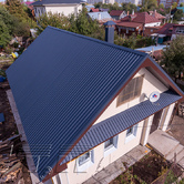 Rooftop Matte (Стальной бархат), цвет 70243 Rooftop Matte (Стальной бархат), цвет 7024 3 - Объект СТЕП