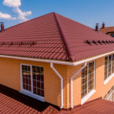 Кровля Rooftop Matte (Стальной бархат), цвет 80177 Кровля Rooftop Matte (Стальной бархат), цвет 8017 7 - Объект СТЕП