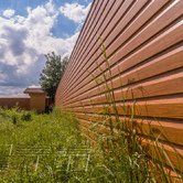 Металлосайдинг Корабельная доска5 Металлосайдинг Корабельная доска 5 - Объект СТЕП