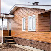 Металлический сайдинг ЭкоБрус9 Металлический сайдинг ЭкоБрус 9 - Объект СТЕП