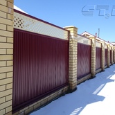 Модульные заборы Grand Line8 Модульные заборы Grand Line 8 - Объект СТЕП