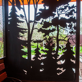 Индивидуальный дизайн беседки с элементами лазерной резки3 Индивидуальный дизайн беседки с элементами лазерной резки 3 - Объект СТЕП