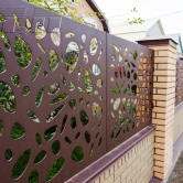 Забор индивидуальный (технология лазерной резки)4 Забор индивидуальный (технология лазерной резки) 4 - Объект СТЕП