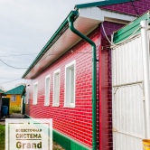 Фасад из профнастила «Кирпичик»5 Фасад из профнастила «Кирпичик» 5 - Объект СТЕП