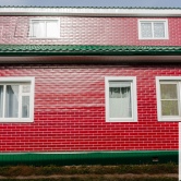 Фасад из профнастила «Кирпичик»8 Фасад из профнастила «Кирпичик» 8 - Объект СТЕП