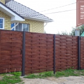 Металлический забор «Плетёнка»9 Металлический забор «Плетёнка» 9 - Объект СТЕП