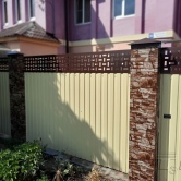 Забор из профнастила и декоративные элементы к нему.2 Забор из профнастила и декоративные элементы к нему. 2 - Объект СТЕП