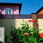 Забор из профнастила и декоративные элементы к нему.7 Забор из профнастила и декоративные элементы к нему. 7 - Объект СТЕП