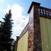 Забор из профнастила и декоративные элементы к нему.8 Забор из профнастила и декоративные элементы к нему. 8 - Объект СТЕП