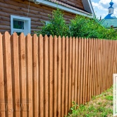 Забор из профнастила фигурного1 Забор из профнастила фигурного 1 - Объект СТЕП