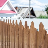 Забор из профнастила фигурного3 Забор из профнастила фигурного 3 - Объект СТЕП